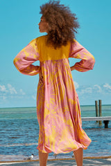 Carolina K Betka Dress Sunset Yellow