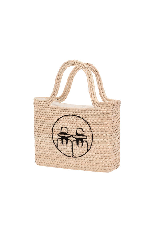 Carolina K Mini Cholitas Basket Bag Natural