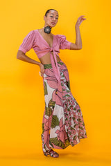 Carolina K Barbarella Skirt Lotus Flower Pink