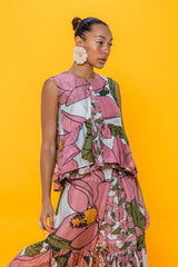 Carolina K Barbarella Top Lotus Flower Pink