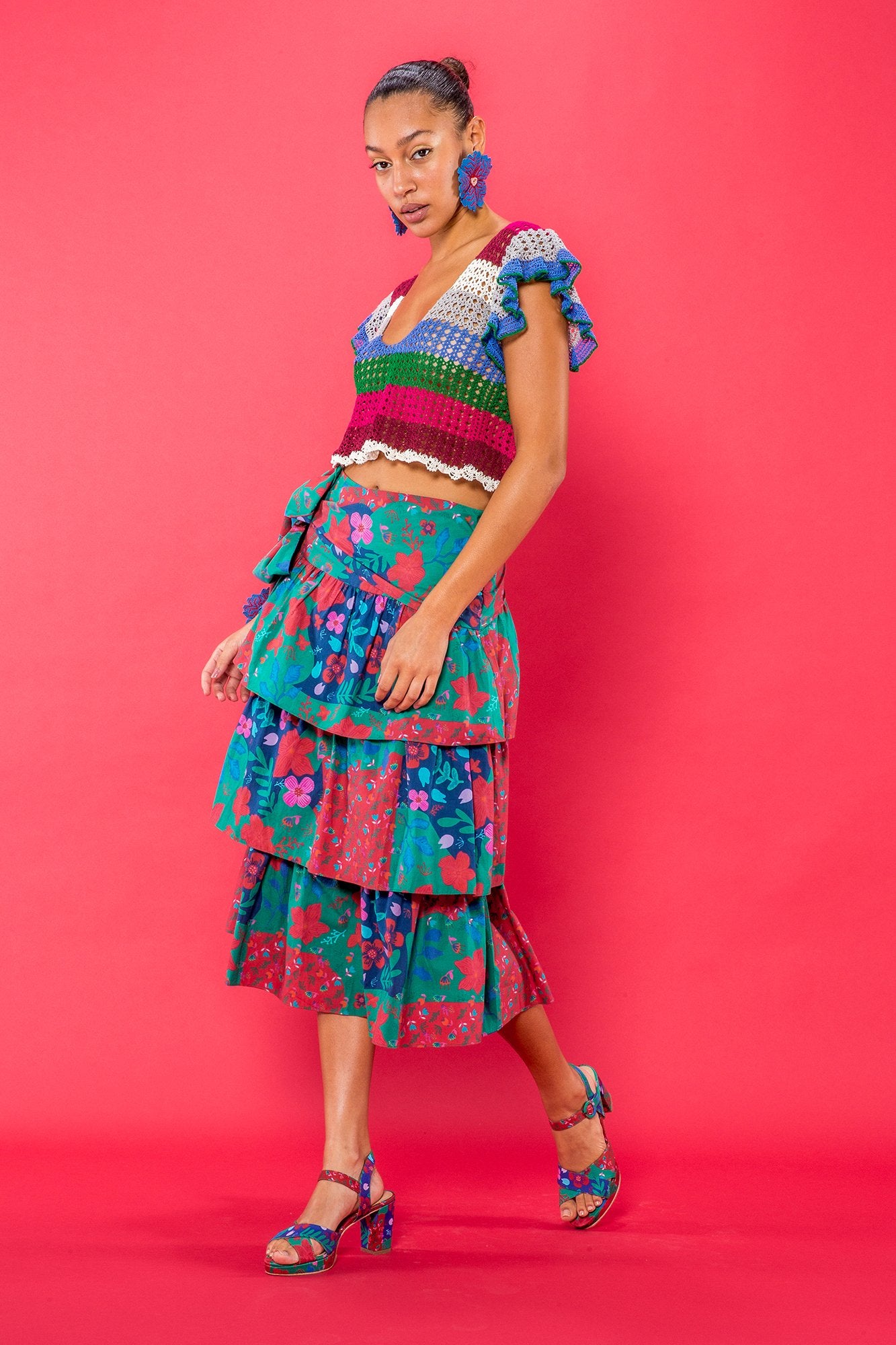 Carolina K Carmen Skirt Country Blossom