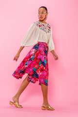 Carolina K Circle Skirt in Magic Garden