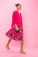 Carolina K Circle Skirt in Magic Garden