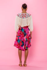 Carolina K Circle Skirt in Magic Garden