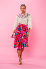 Carolina K Circle Skirt in Magic Garden