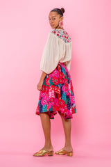 Carolina K Circle Skirt in Magic Garden