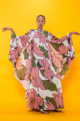 Carolina K Joni Kaftan Lotus Flower Pink