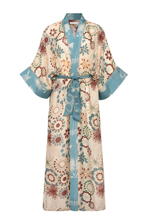 Carolina K Lexi Kimono in Flower Power