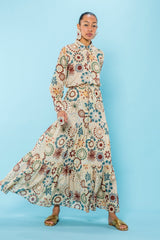 Carolina K Natalie Dress in Flower Power