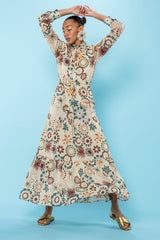 Carolina K Natalie Dress in Flower Power
