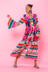 Carolina K Nico Robe in Magic Garden