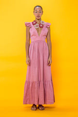 Carolina K Penelope Dress in Rose