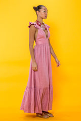 Carolina K Penelope Dress in Rose