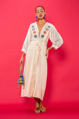 Carolina K San Juan Robe in Flower Power