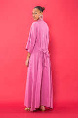 Carolina K Saturday Kaftan in Rose Pink