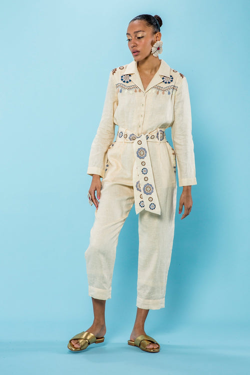 Carolina K Ulli Jumpsuit in Dawn