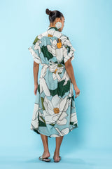 Carolina K Valerie Kaftan in Lotus Flower Blue