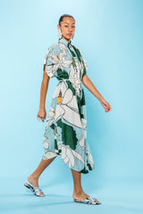Carolina K Valerie Kaftan in Lotus Flower Blue
