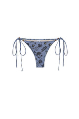 Carolina K Gabriela Bikini Bottom in Blue Tea Flowers