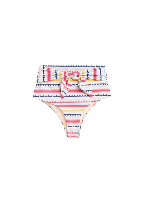 Carolina K Iris Bikini Bottom in Multi Triangles