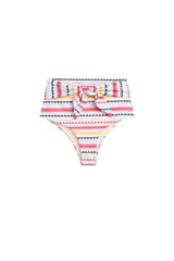 Carolina K Iris Bikini Bottom in Multi Triangles