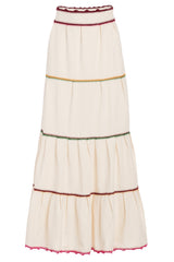 Carolina K Iris Skirt in Natural
