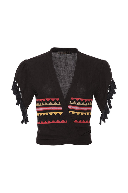 Carolina K Dani Top Black Triangles