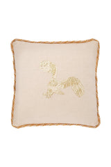 Desert Animal Embroidered Square Pillow