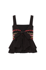 Carolina K Jenni Top Black Triangles
