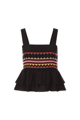 Carolina K Jenni Top Black Triangles