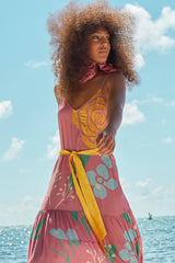 Carolina K Julia Dress in Wild Rose Peonies