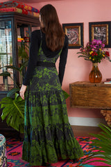 Carolina K Julia Dress Green Roses