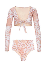 Carolina K Leo Bikini Bottom Champagne Jungle