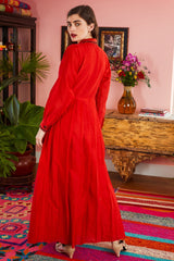 Carolina K Monica Dress Red
