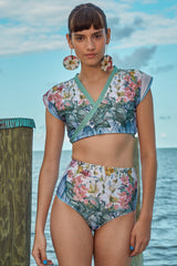 Carolina K Nina Bikini Top Reversible