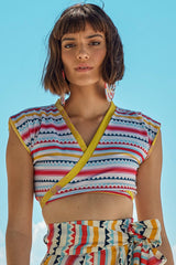Carolina K Nina Bikini Top Reversible