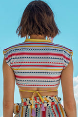 Carolina K Nina Bikini Top Reversible
