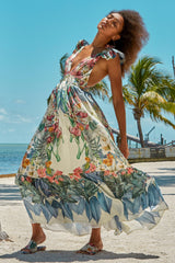 Carolina K Penelope Dress in Sacred Garden