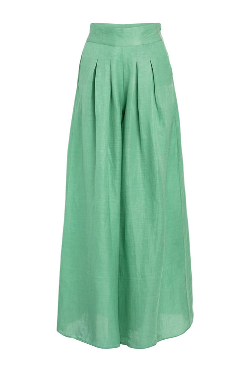 Carolina K Palazzo Pant in Iceland Green