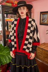 Carolina K Rue Cape Black/White