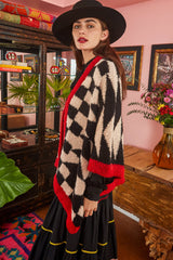 Carolina K Rue Cape Black/White