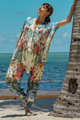 Carolina K Sera Jumpsuit in Sacred Garden 
