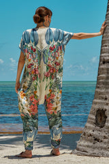 Carolina K Sera Jumpsuit in Sacred Garden 