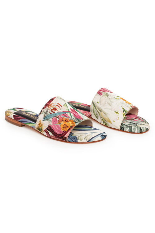 Carolina K Slip On Sandal in Sacred Garden
