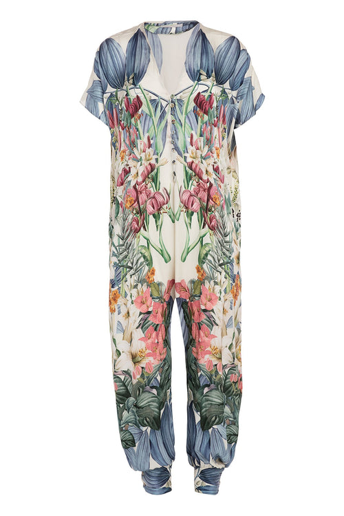 Carolina K Sera Jumpsuit in Sacred Garden 