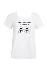 Carolina K The Present Is Female T-shirt