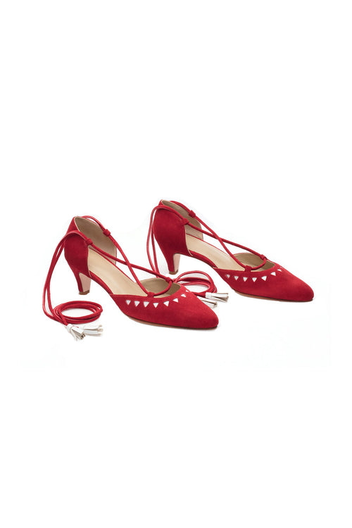 Carolina K Triangle Pump Red