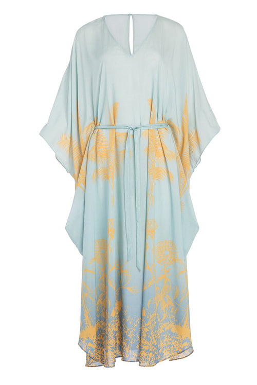 Carolina K Xim Kaftan in Sunset Blue