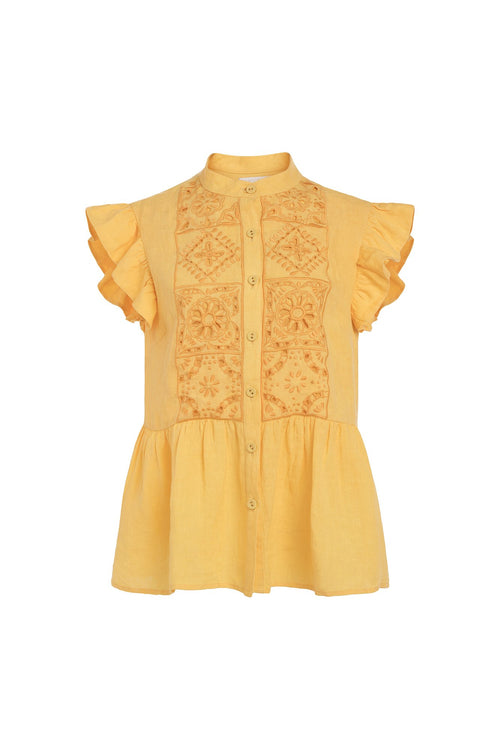 Carolina K Anna Vest Sunset Yellow