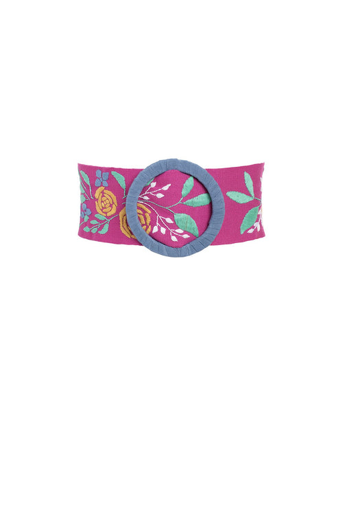 Carolina K Alicia Belt Wild Rose Peonies